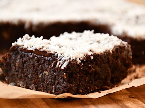 Banana Kakao Brownies Kage