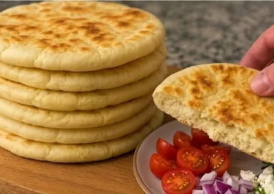 Middelhavsbrød med 3 ingredienser